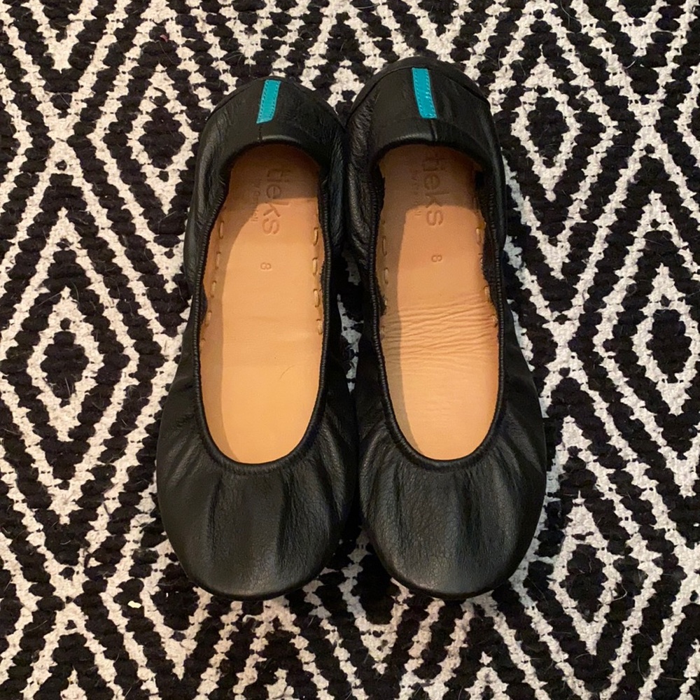 tieks Black size 8